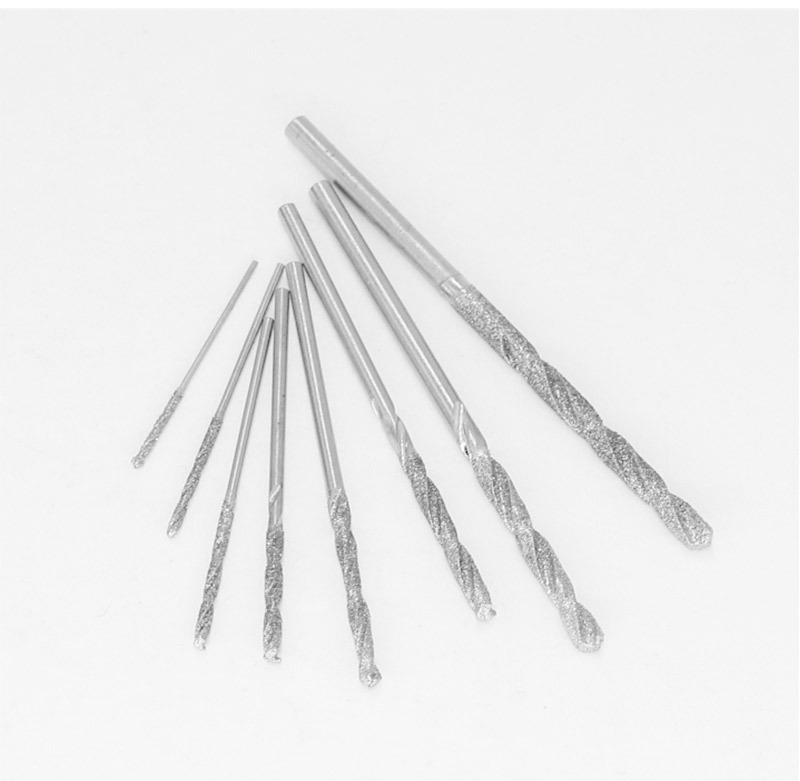 金刚砂麻花钻 宝石与玻璃钻孔的得力助手